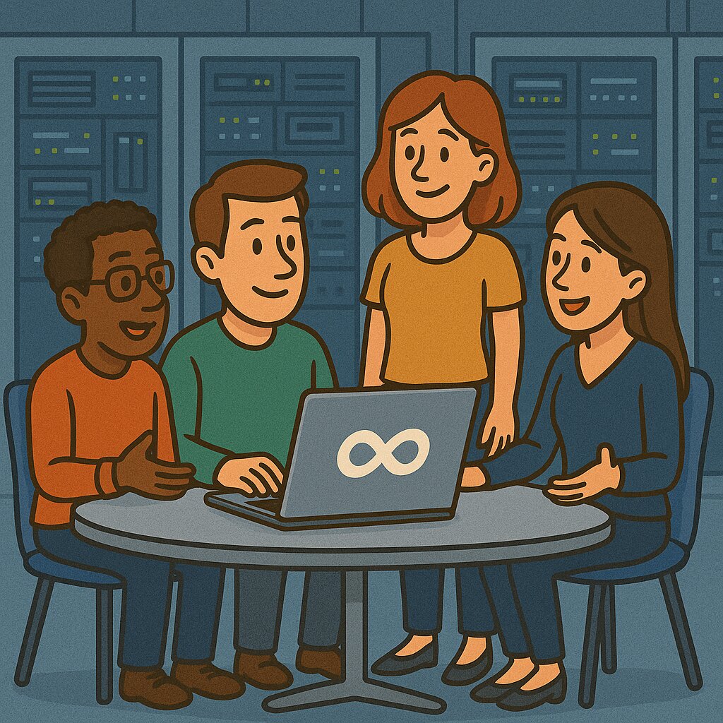 DevOps Culture Illustration